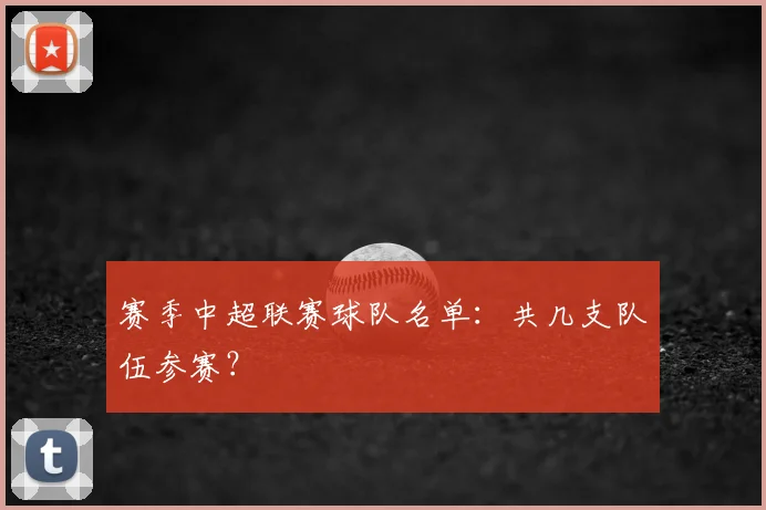 赛季中超联赛球队名单：共几支队伍参赛？
